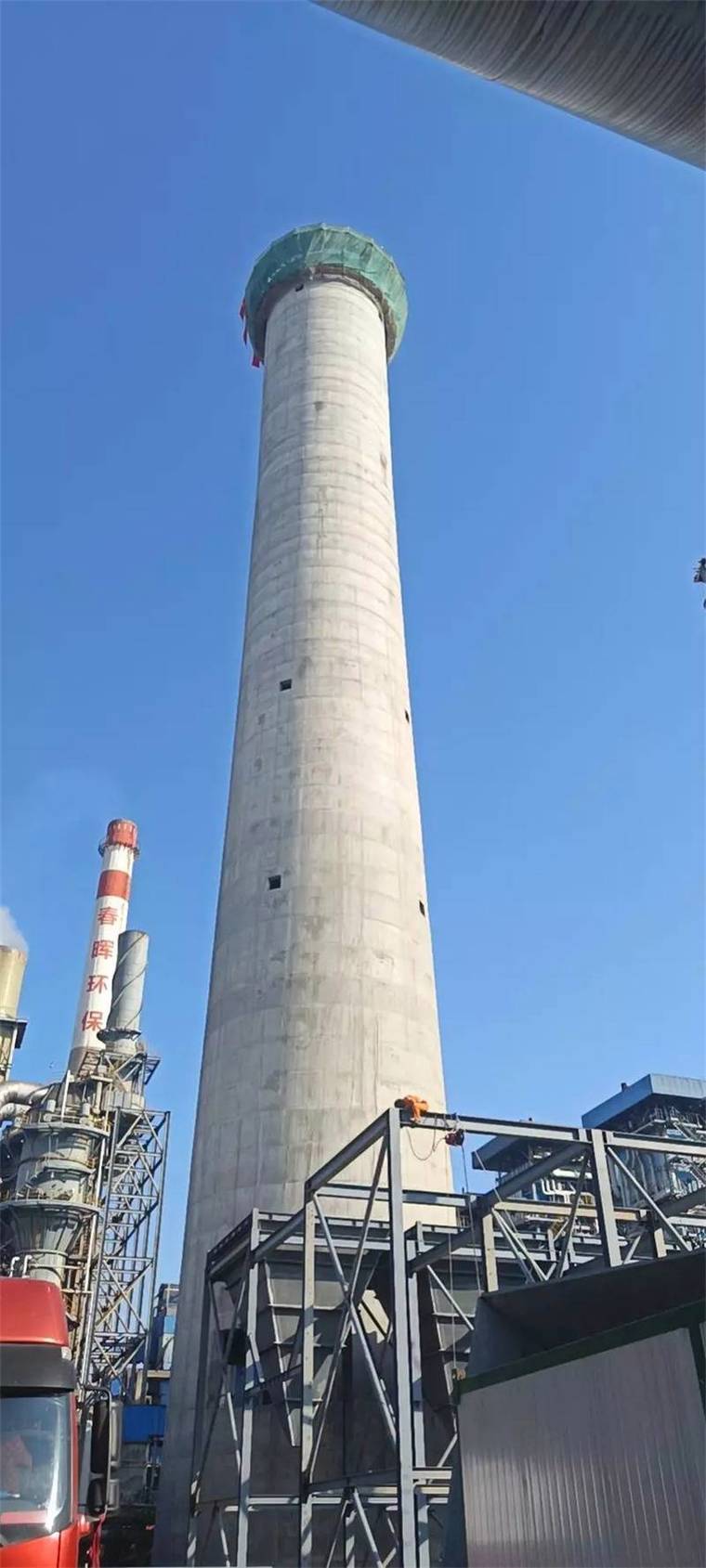 上海烟囱新建 &nbsp;锅炉房混凝土烟囱新建